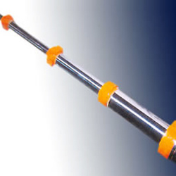 multi-sectional oil hydraulic piston rod 