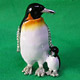 mum and baby penguin box 