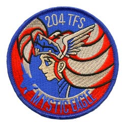 mystic eagle cartoon embroidered patch 