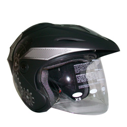 open face helmet