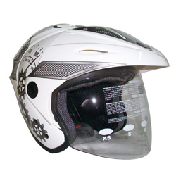 open face helmet 