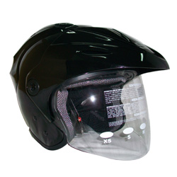 open face helmet