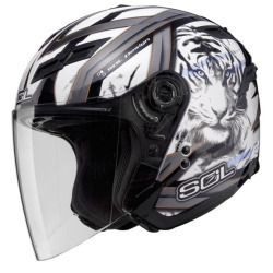 open face helmets