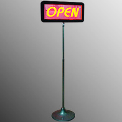 open signs