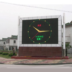 outdoor double color led display