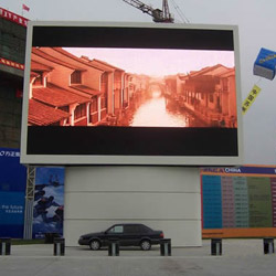 outdoor double color led display 