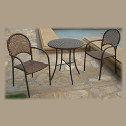 outdoor table and chair 