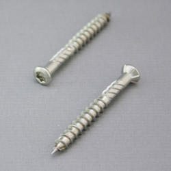 oval hardwood screw 