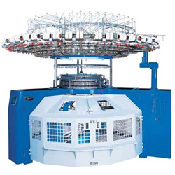 pf single open width kintting machine