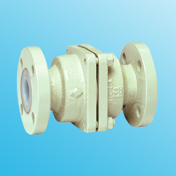 pfa lined check valve