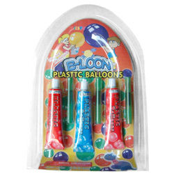 plastic bubble balloons