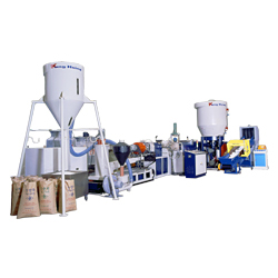 plastic pellet making machine