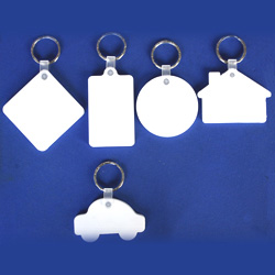 plastic soft flex key tags 
