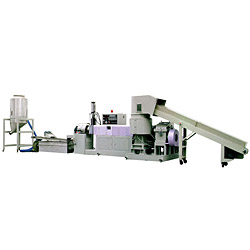 plastic waste recycling machine