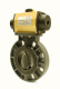 Pneumatically Actuated Butterfly Valves