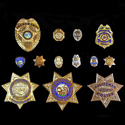 police badges