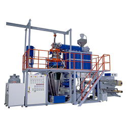 polypropylene high speed inflation machine 