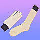 polypropylene metallic glove sock liner 