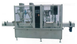 powder filling and capping machine