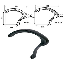 PP Armrests (Office Chair Parts)