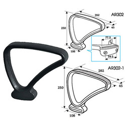 pp armrests (office chair parts) 