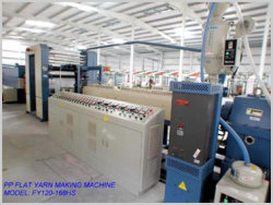 pp flat yarn making machines