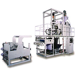 pp resin inflation machine 