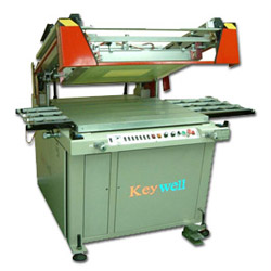 precise clamshell pcb screen printing machine with auto belt take off 