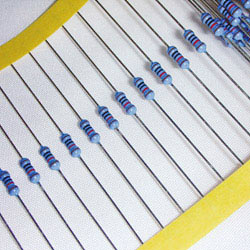 precision metal film fixed resistors 