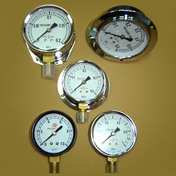 pressure gauges 