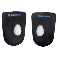 pressure reduced heel pad