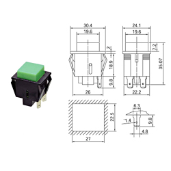 push button switches 