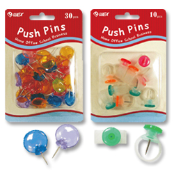 push pins 