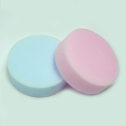 pva round bath sponges