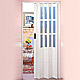 pvc double layer folding door 