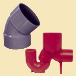 pvc fittings for sewerage drainage