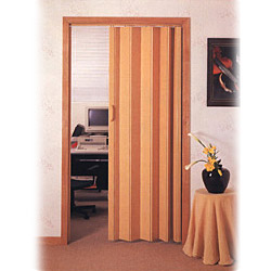 folding doors (plastic doors) 