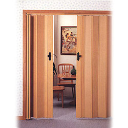 folding doors (plastic doors)