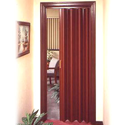 folding doors (plastic doors)