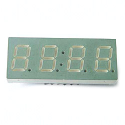 quadruple digit numeric display