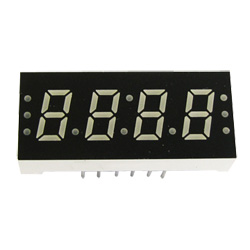 0.30" quadruple digit numeric displays 