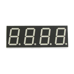 0.80" quadruple digit numeric displays