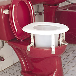 raised toilet seat