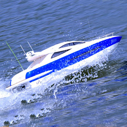 rc brushless electric powered princess boats