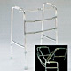 reciprocal type folding walker 