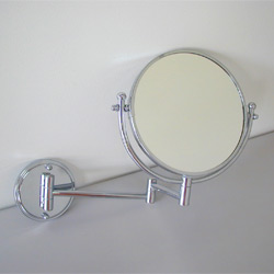 reversible wall extension mirror