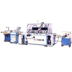 roll to roll web fed screen printing machine