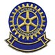 Rotary International Embroidered Patches ( With 3D Surfaces)