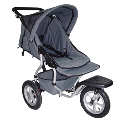 rotated jogger and stroller