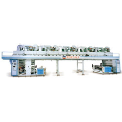 rotogravure high speed coating machine